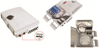 Chine Boîte de distribution de fibre optique 250X200X72mm, adaptateurs fixés au mur, d'IP65,8pcs OU diviseur 1X8 fournisseur